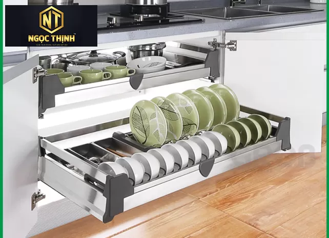 KỆ ĐỰNG BÁT ĐĨA ĐA NĂNG INOX HỘP (LẮP ÂM TỦ) tại Bến Sắn KỆ ĐỰNG BÁT ĐĨA ĐA NĂNG INOX HỘP (LẮP ÂM TỦ) tại Bến Sắn